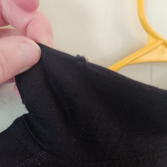 SmartWool Mens Black Merino Wool Baselayer Size XL Flaws - Picture 14 of 15